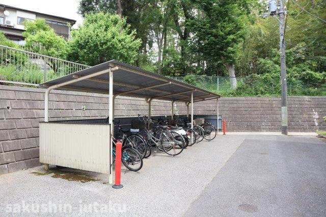 勝田台ファミリーハイツ　１階専用庭付のその他共用部分|駐輪場