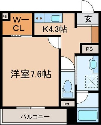 Ecrasole安城　　　刈谷市近郊の賃貸はクラスホームの間取り