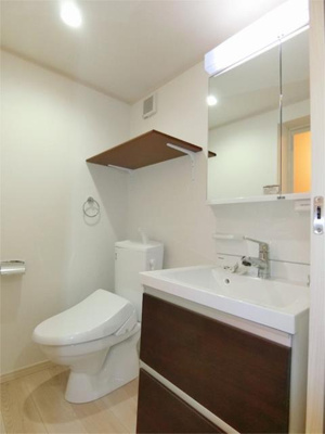 【洗面所】 | ハーミットクラブハウス横浜三ツ沢中町