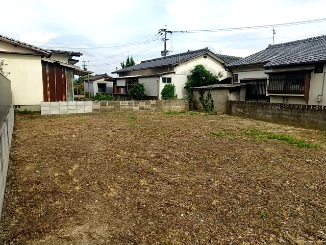 立願寺売土地の外観