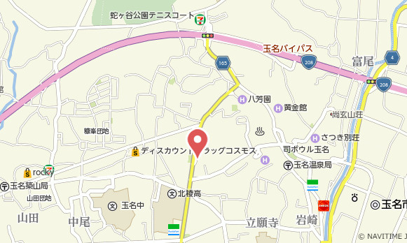 立願寺売土地の土地図
