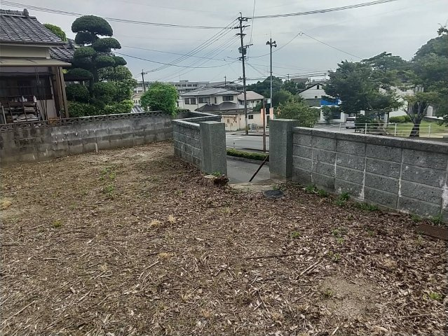 立願寺売土地の外観