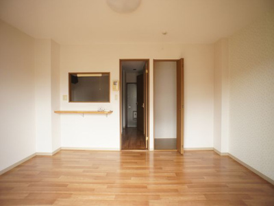 【居間・リビング】 | ＲａｎｄＲ(アールアンドアール) | 快適な生活ができるエアコン付きです。