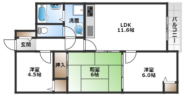 【間取り】 | ヌーボー柴原