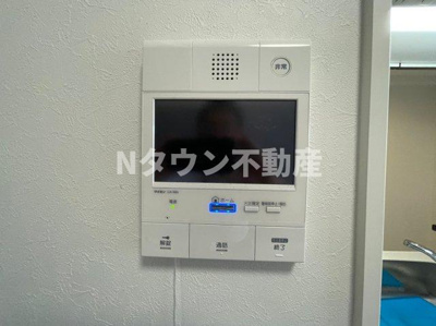 【セキュリティ】 | 古出来エンブルコート(旧GRANDUKE古出来) | モニター付きインターフォンです