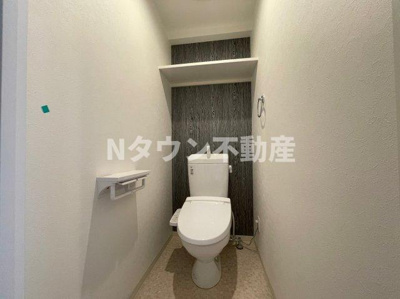 【トイレ】 | 古出来エンブルコート(旧GRANDUKE古出来) | 清潔感のあるトイレです