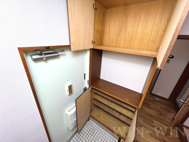 ハイツKODA Ⅱの玄関