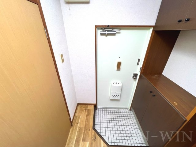 ハイツKODA Ⅱの玄関