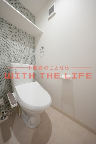 CB久留米カーラ【キャッシュバック対象物件】のトイレ|落ち着いたトイレです