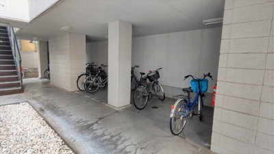 【その他共用部分】 | レジアス下新庄 | 駐輪スペースも確保です