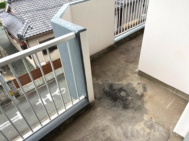 ハイツKODA Ⅱのバルコニー