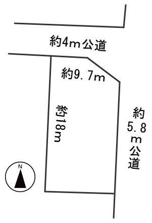 ６１１６１　羽島市正木町南及9丁目土地