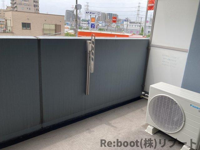 レジディア船橋Ⅰのバルコニー