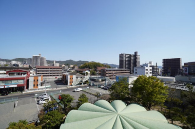 【展望】 | 【上質リフォーム】サンシティ西条5F | 現地（2023年4月3日14：00頃）撮影