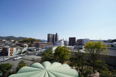 【展望】 | 【上質リフォーム】サンシティ西条5F | 現地（2023年4月3日14：00頃）撮影