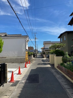 【前面道路含む現地写真】 | クレイドルガーデン倉富Ⅱ