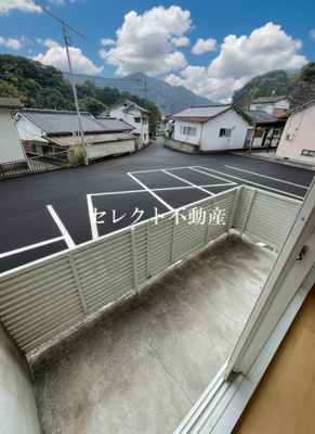 【バルコニー】 | フローラル古城 B棟