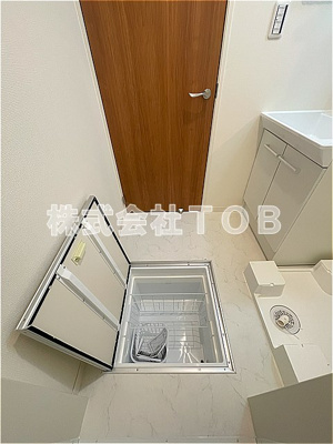 【収納】 | ラカーサ浜田山 | 脱衣スペース　床下収納