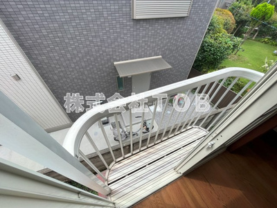 【バルコニー】 | 重原メゾネット | 洋室5帖