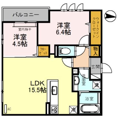 【間取り】 | メゾンドール北野田