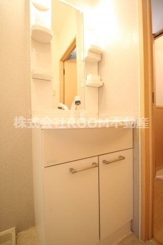 ホームパーティーの洗面所|使いやすい洗面所です