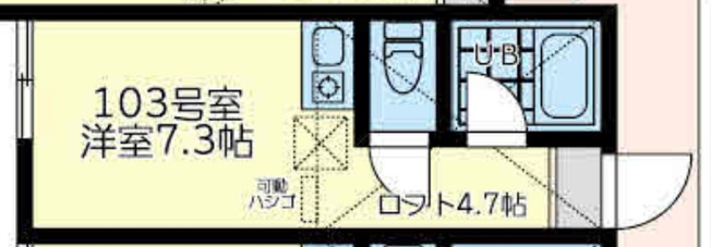 【間取り】 | ユナイト元町リーナ・ベル