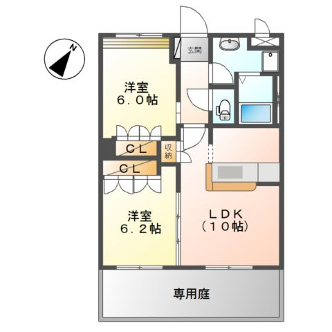 【間取り】 | メゾン赤熊