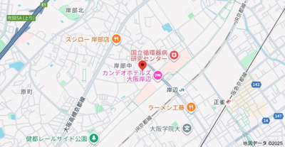 【地図】 | グリーンハイツ岸辺