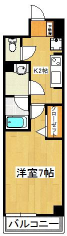 N-STAGE下総中山の間取り