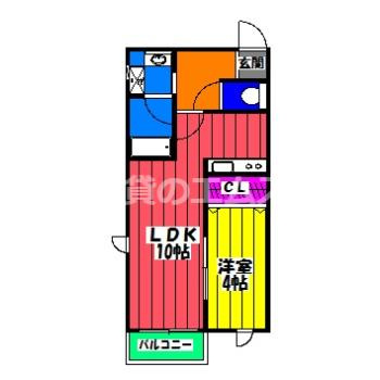 【間取り】 | ジェンティーレ美野島Ⅱ | ジェンティーレ美野島Ⅱの間取り
