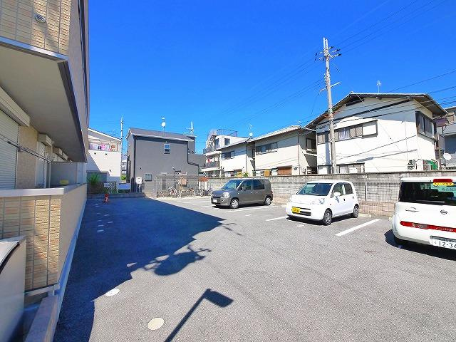 サザンクロスの駐車場|駐車場完備です