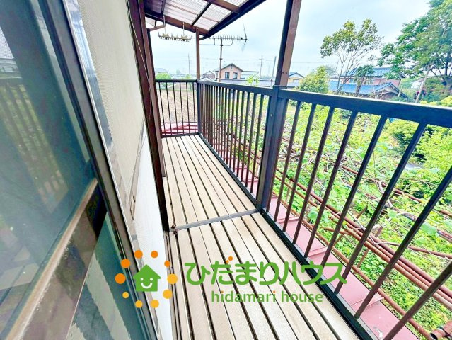 久喜市除堀　中古一戸建てのバルコニー