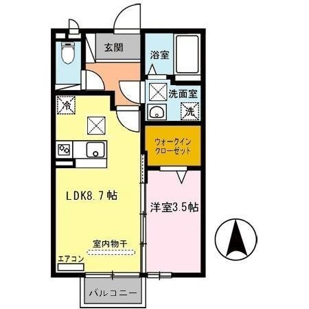 【間取り】 | グランディールⅡ