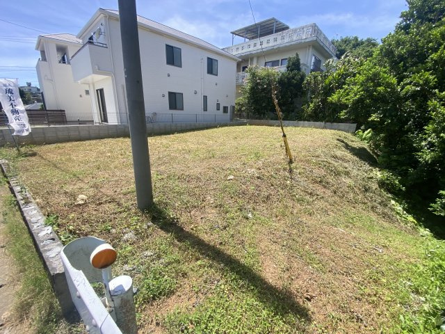 読谷村座喜味（58坪・建築条件なし）の外観|※2024.7.1撮影 