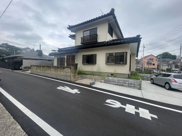 中央区古町通１３番町　中古戸建の前面道路含む現地写真