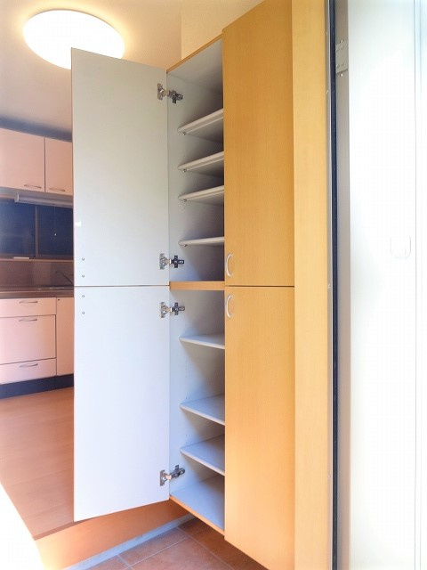 品川区豊町６丁目の一戸建ての玄関