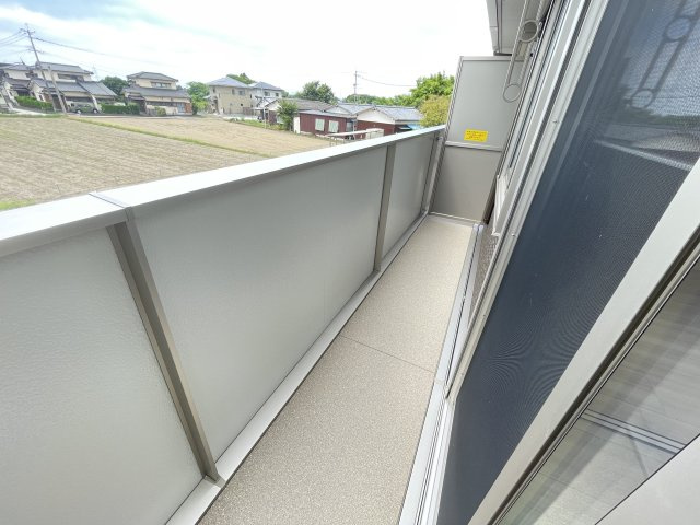 アテリア参番館のバルコニー
