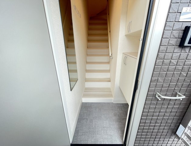 アテリア参番館の玄関