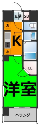 仲介手数料0円！！ブランシエスタ泉の間取り