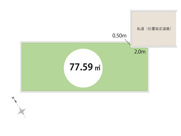 朝霞市膝折町1丁目　建築条件無売地　全1区画　(保谷店)の画像