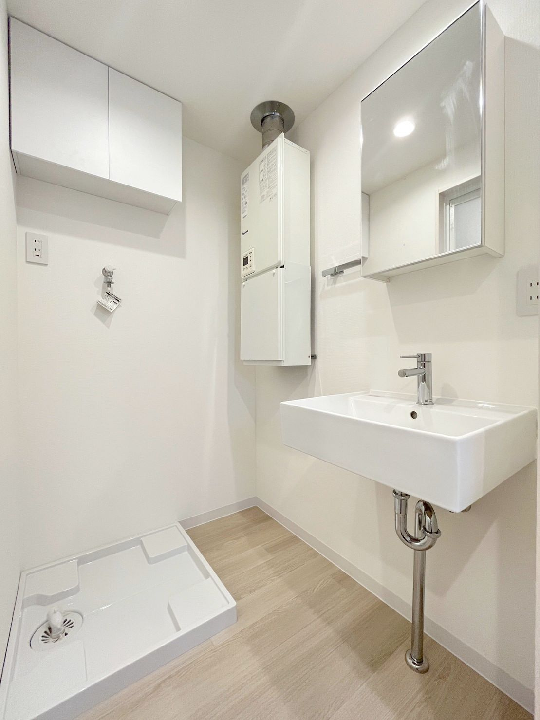「防音マンション」ラシクラス東高円寺の洗面所|コンパクトで使いやすい洗面所