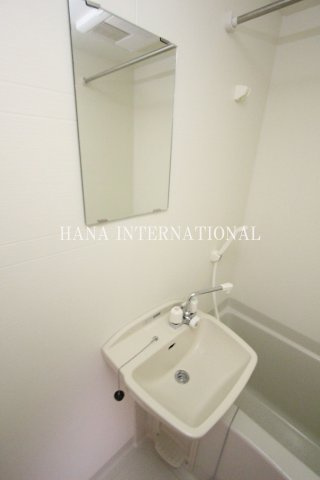 レオパレスクラージュの洗面所
