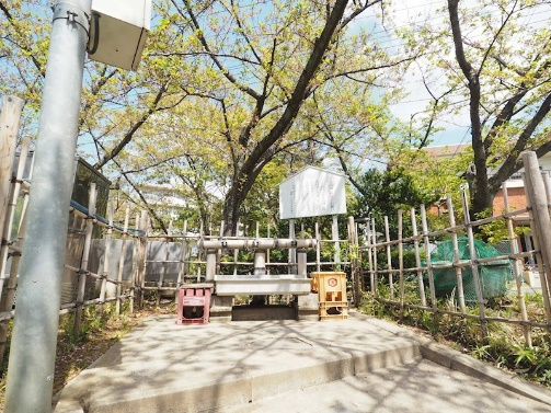敷地内には組合共有の井戸があります