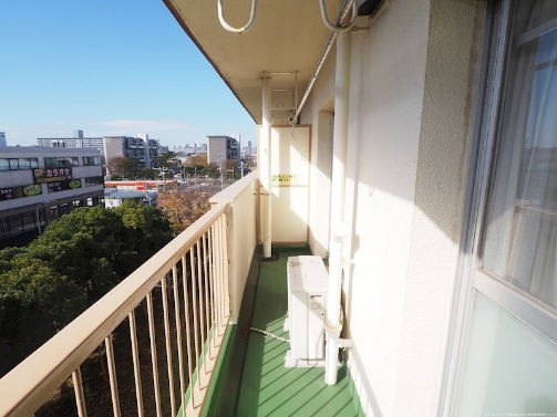 陽当たり良好なバルコニーです。