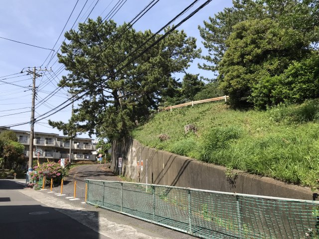 海見え！江の島一望　旧社宅跡地の大型用地の外観