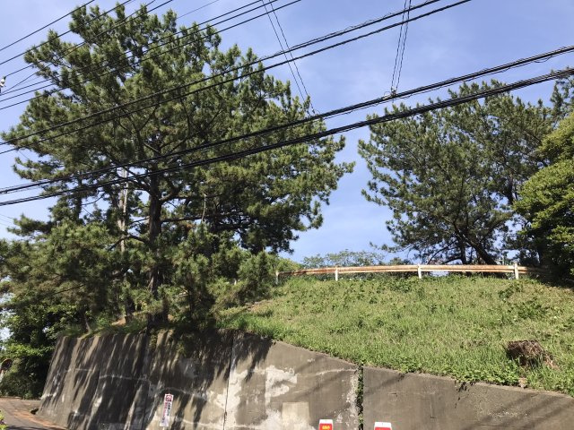 海見え！江の島一望　旧社宅跡地の大型用地の外観