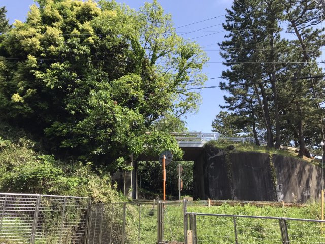 海見え！江の島一望　旧社宅跡地の大型用地の外観