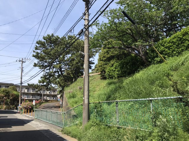 海見え！江の島一望　旧社宅跡地の大型用地の外観
