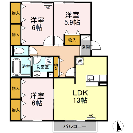 【間取り】 | ヴァイオレット