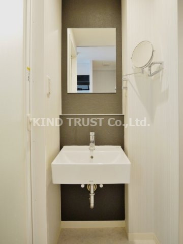 カーサリック同心の洗面所|コンパクトで使いやすい洗面所